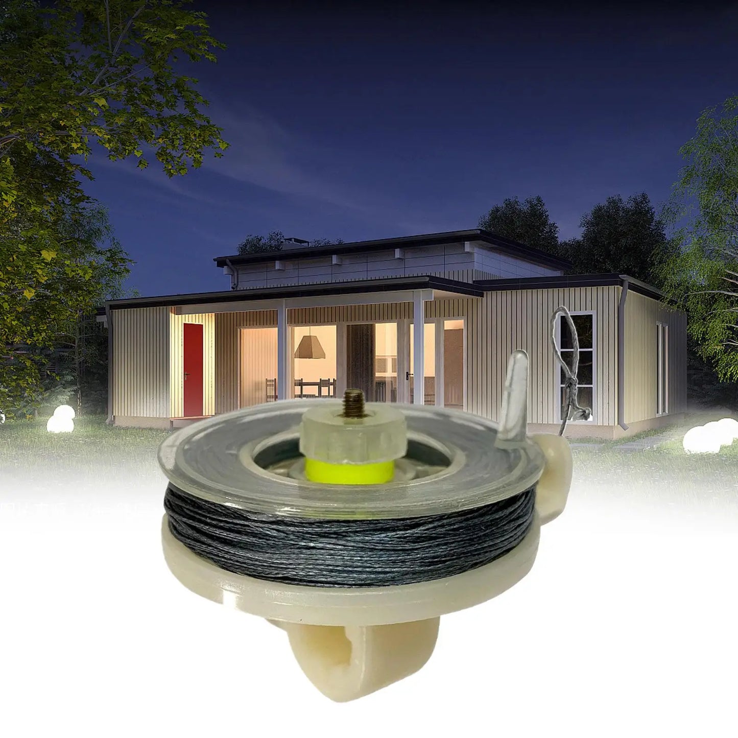 Perimeter Alarm Trip Wire Camping Perimeter Alarm Trip Line Weatherproof Early Warning Security System For Camping Outdoor
