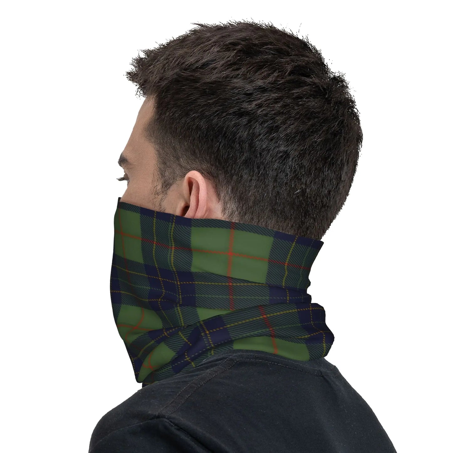 Custom Stewart Royal Scottish Tartan Bandana Neck Gaiter for Ski Camping Women Men Wrap Scarf Scotland Print Headband Warmer