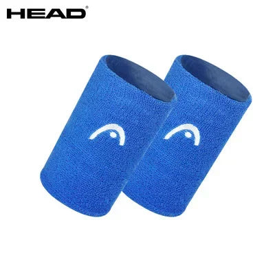 Original HEAD Tennis Wristband Badminton Sport Wristband Cotton Comfortable Sweat Wiping Non Slip Wristband