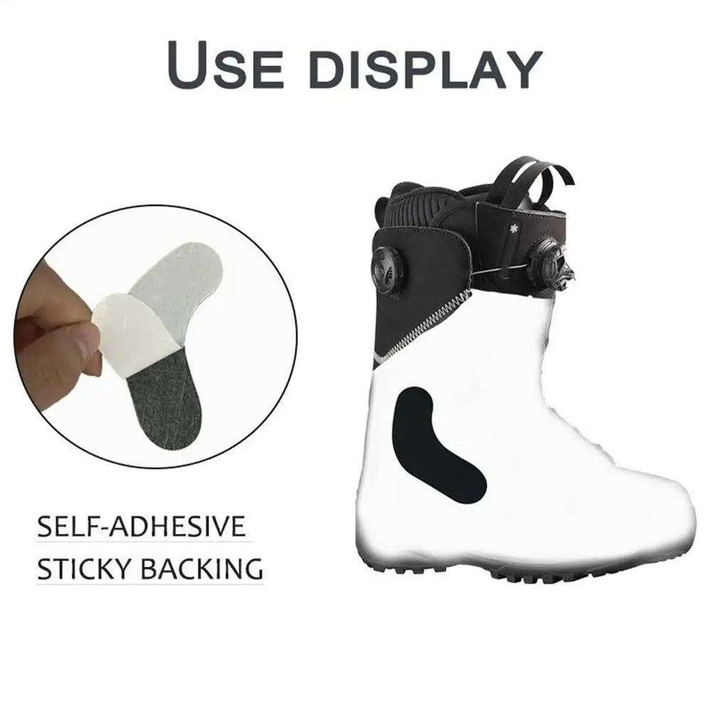 Comfortable Ski Boot Pads Snowboard Adhesive Foam Pads Ski Boot Ankle Wrap Pads Adhesive Snowboard And Ski Boot Fitting Pads