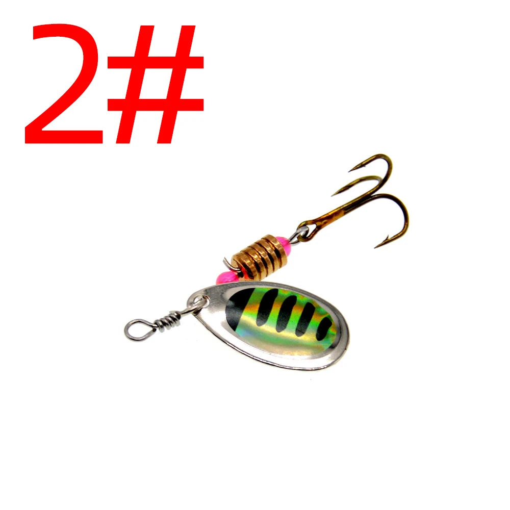 3.5g Rotating Metal Sequins Hand Shake Lure Bionic Bait Iron Sheets Lure Fishing Tackle