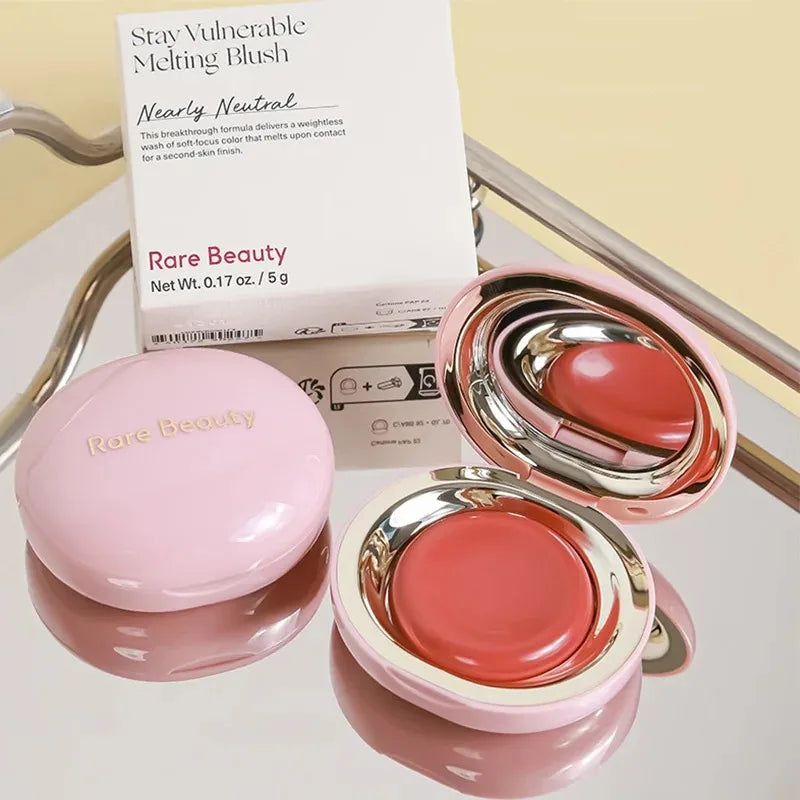Rare Beauty Blush Lip Gloss Brightens The Complexion Is Silky And Beautiful And Enhances Contours Girl Women Makeup With Box