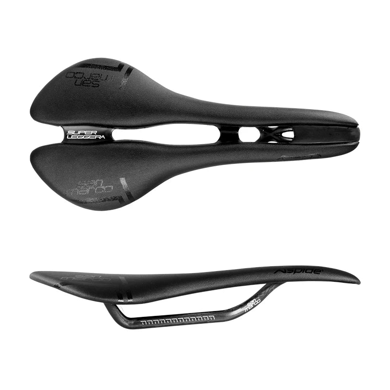 San Marco Aspider Carbon Fiber Saddle for City Cycling And Mountain Bike Racing Seat with Carbon Rails Unisex