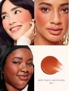 Rare Beauty Lipstick Lip Waterproof Gloss Glossy Shimmer Liquid Blush Long-lasting Non-makeup Liquid Contour Natural Blendable