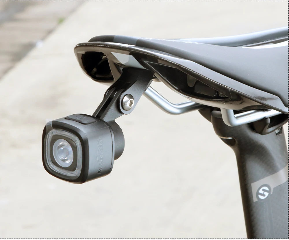 Bicycle Saddle Rail Rear Light Bracket Seatpost Mount Stand For Magicshine RN120 SEEMEE60 100 180 200 300 Lamp Extension Holder