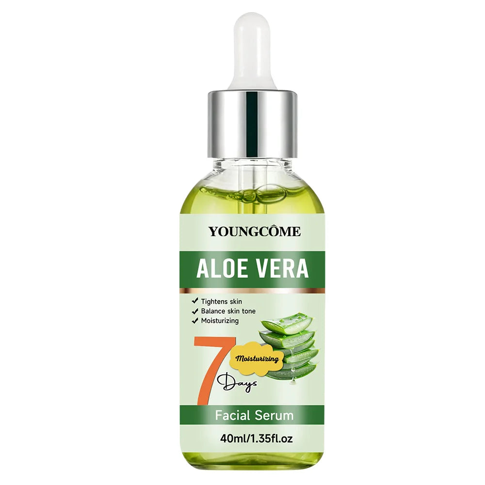 ALOE VERA Facial Serum - Skin Tightening, Hydrating & Soothing Formula | Balance Complexion | Natural Moisturizing Essence