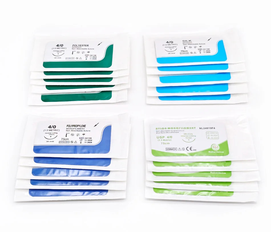 Teaching Surgical Suture Kit Medical Student Practice Anatomy Kit Simulation Silicone Suture Practice Mat