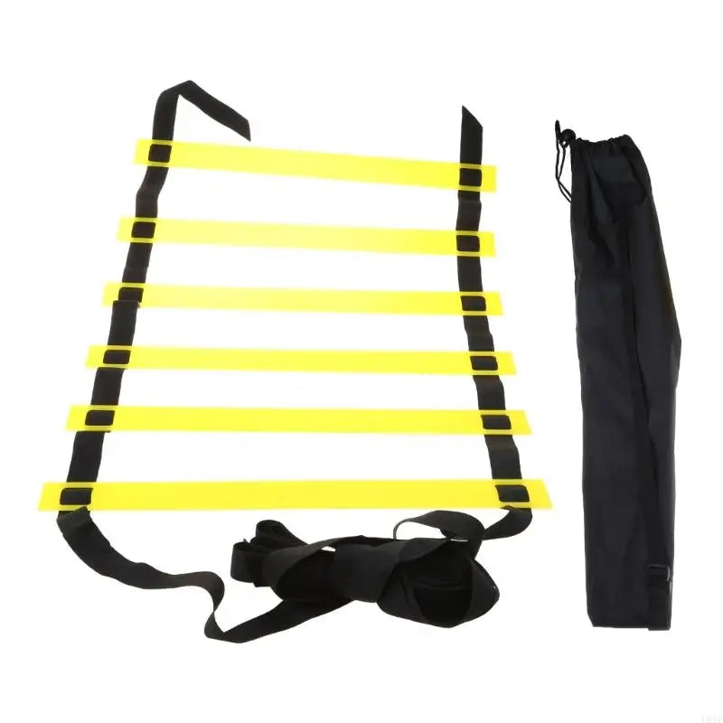 Agility Speed Ladder Soccer Ball Football Flexibility Training Ladder and Carry Bag for Kids Adults Sport Equipment Set