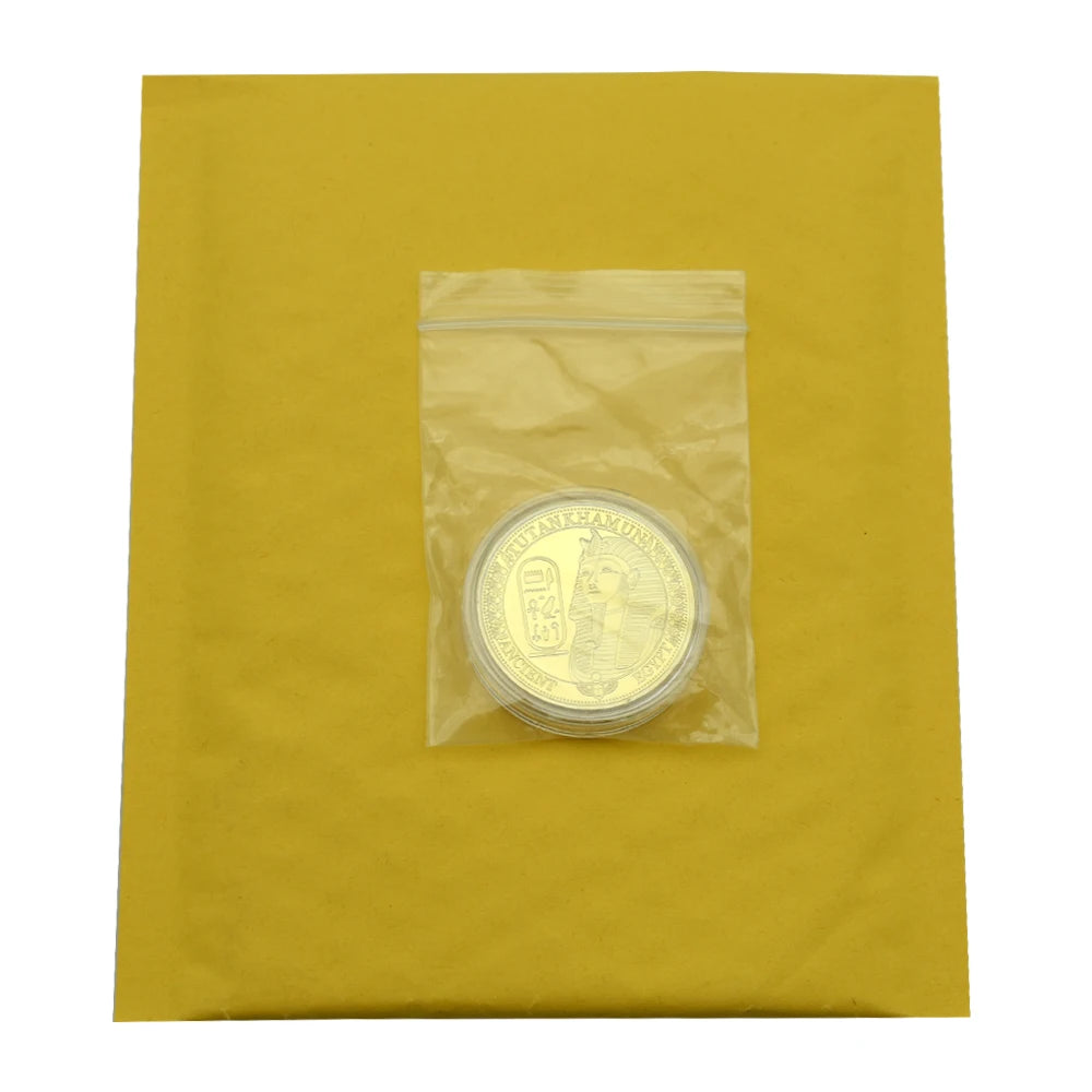 Goddess Isis Commemorative Coin Gold Silver Bronze Metal Ancient Egyptian Mystery Challenge Coin Collection Holiday Gift