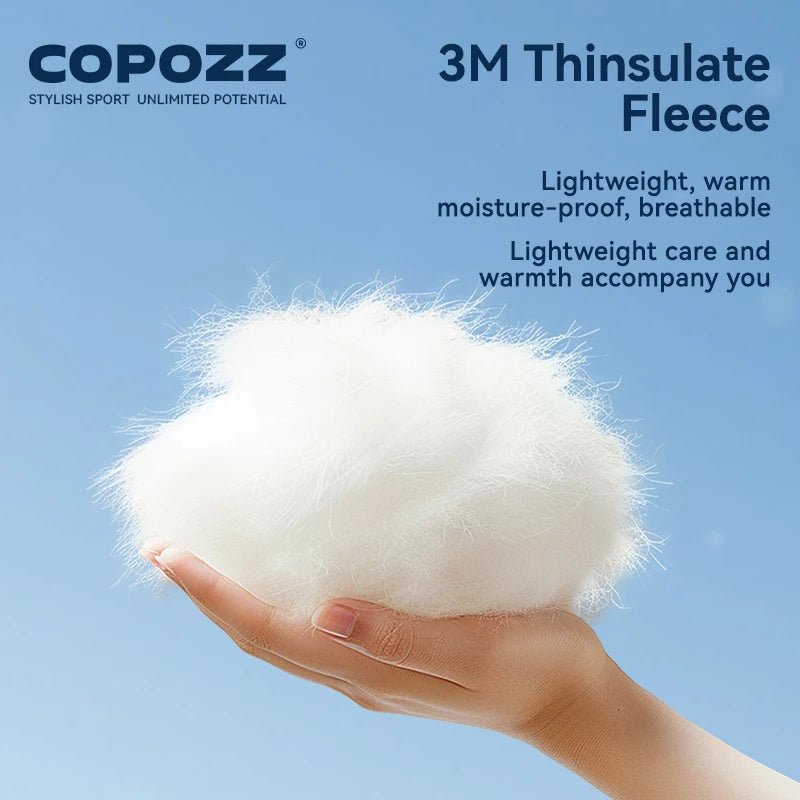 COPOZZ New Children's Ski Gloves 3M Thinsulate Wear resistant Winter Thermal Gloves Cartoon Waterproof Snowboard Gloves For Kids