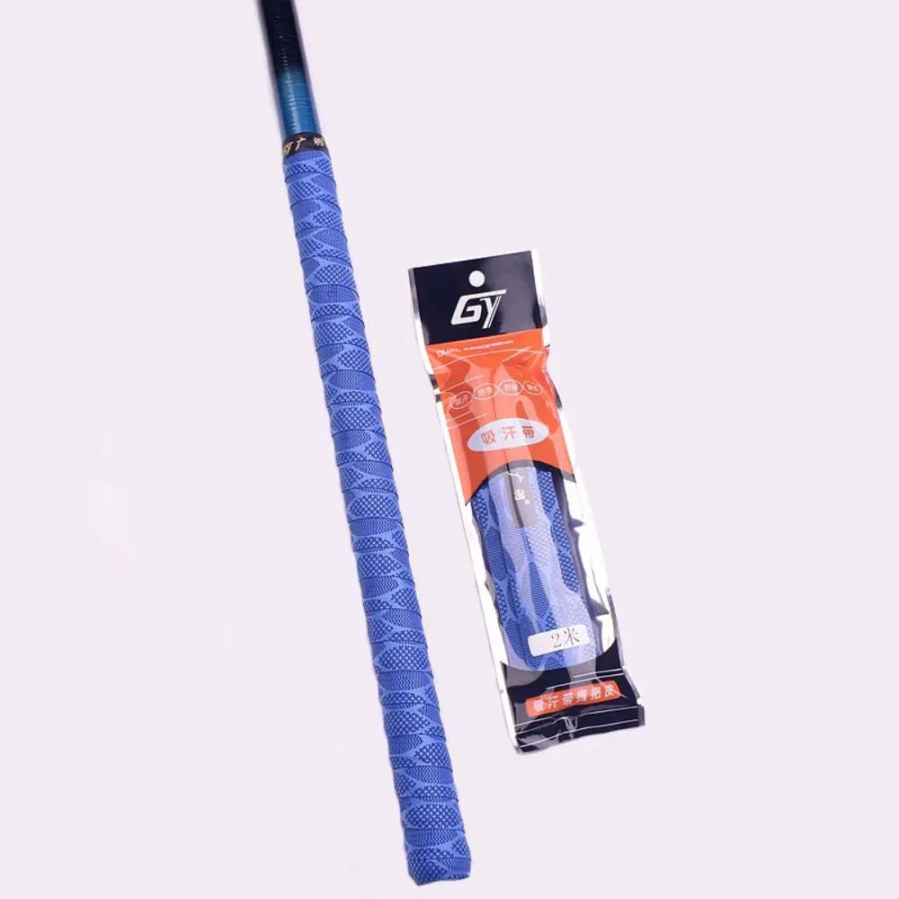 2M Anti-slip Sport Over Grip Tape Tennis Overgrips Sweatband Badminton Racket Grips Sweat Band Fishing Rods Band