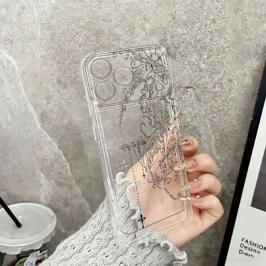 The Phone for iPhone17Air 16 15 14 13 12 11 Pro Max X XS XR XSMAX 7 8 6 6S PlusWinged Goddess