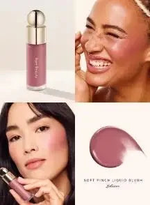 Rare Beauty Lipstick Lip Waterproof Gloss Glossy Shimmer Liquid Blush Long-lasting Non-makeup Liquid Contour Natural Blendable