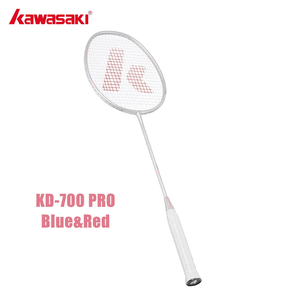 Kawasaki Badminton Rackets KD-700 PRO 2pcs/set With Badminton Bag + 2 Overgrips Badminton Complete Set For Badminton Practice