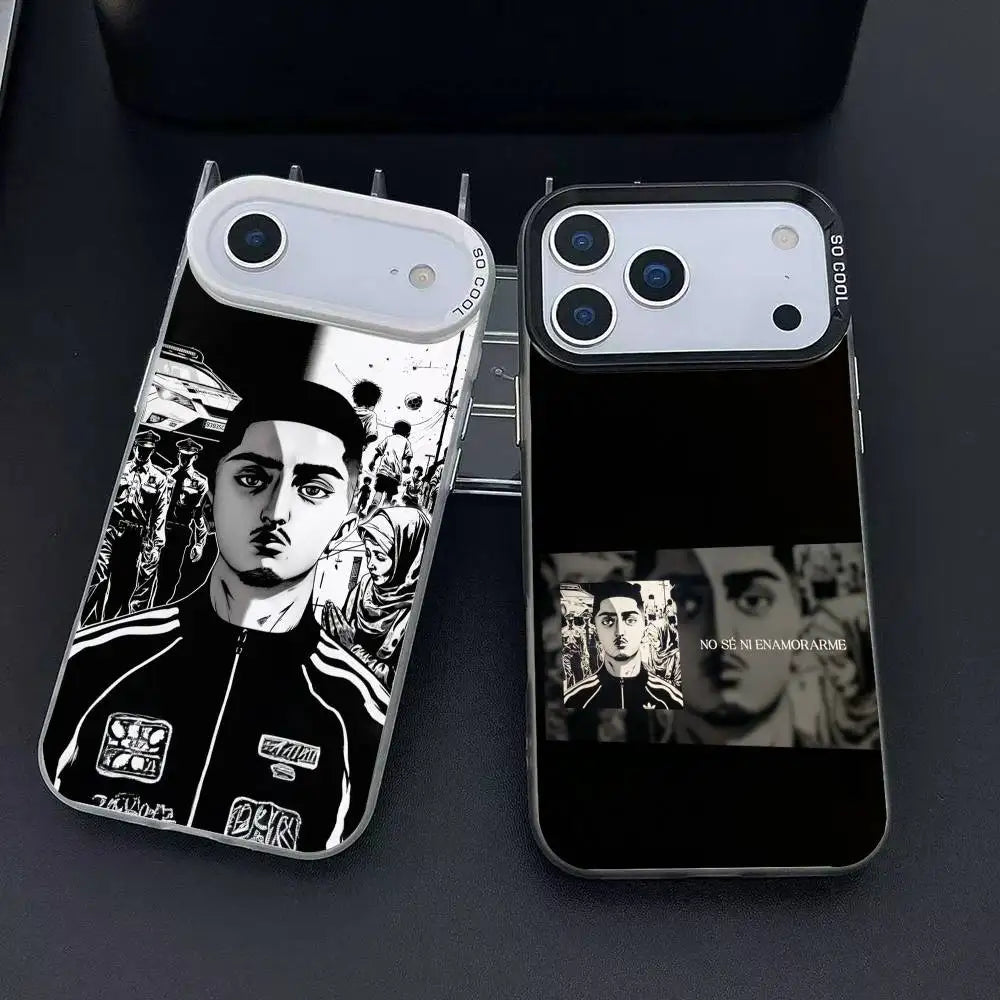 M-Morad MDLR Morad04 Phone Case For iPhone 12 13 14 15 16 17Pro Max Plus Protect Plating Phone Cover