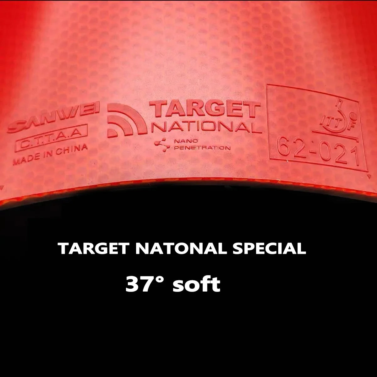 Original SANWEI TARGET 3 National Table Tennis Rubber Sticky Rubber Blue Sponge Target 3 Professional Ping Pong Cake Sponge