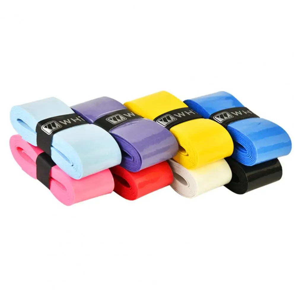 110*2.5cm Tennis Racket Grip Tape Anti Slip Sweat Absorbent Grip Overgrip Tape Badminton Tennis Cover Tape Sports Accessories