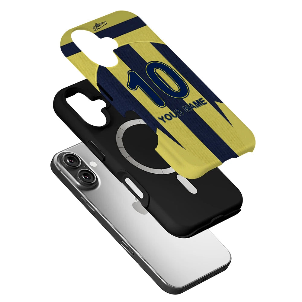 25 Turkey Fenerbahce Sukru Saracoglu SARI KANARYA Case for iPhone 17 Air 16e 16 15 14 Pro Max 13 12 11 Mini X XS XR 7 8 6S Plus