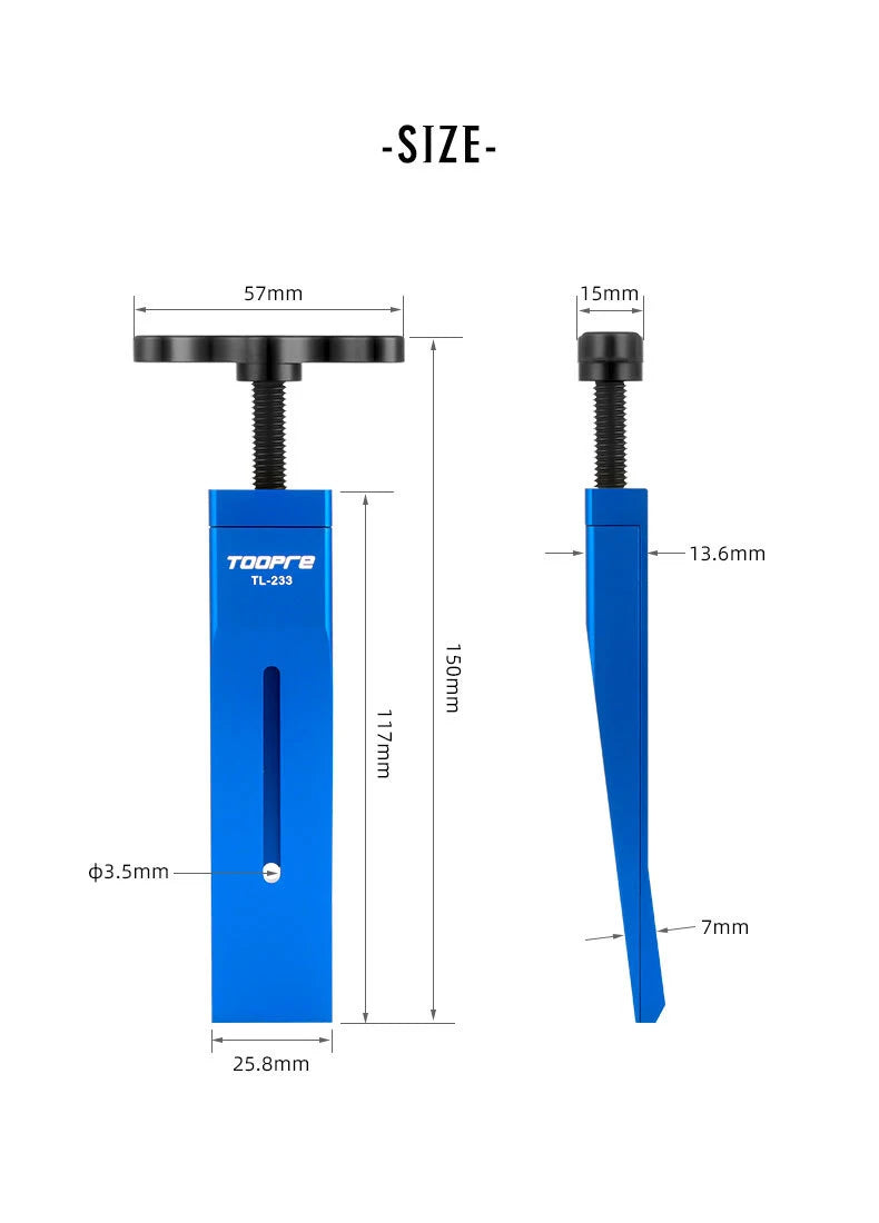 Bicycle Piston Reset Tool Bike Caliper Piston Press Tool For 2 Piston 4 Piston SHIMANO/SRAM Brake Caliper Bike Piston Tool
