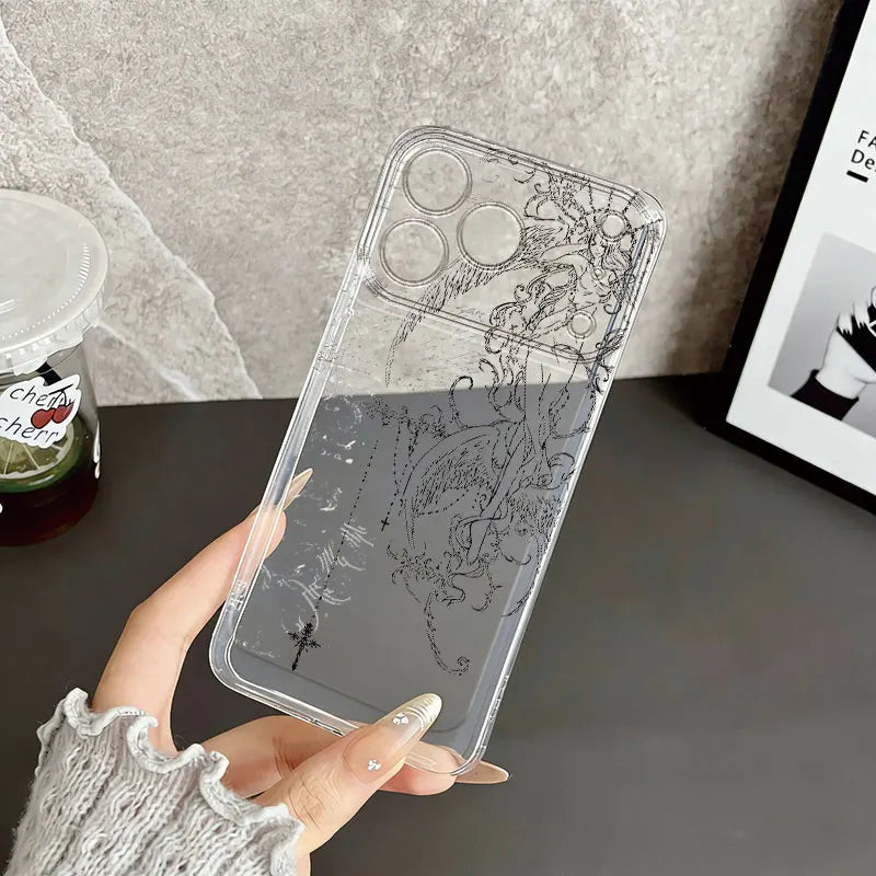 The Phone for  iPhone17Air 16 15 14 13 12 11 Pro Max X XS XR XSMAX 7 8 6 6S PlusWinged Goddess
