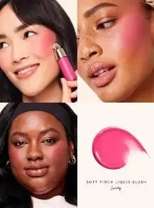 Rare Beauty Lipstick Lip Waterproof Gloss Glossy Shimmer Liquid Blush Long-lasting Non-makeup Liquid Contour Natural Blendable