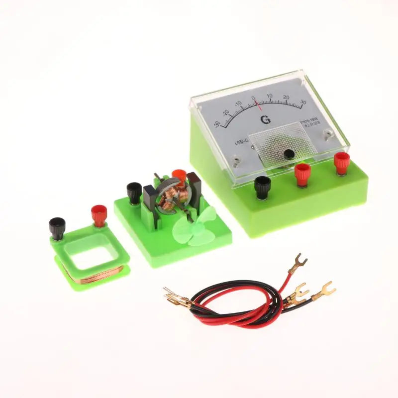 1Set Physics Electromagnetic Induction Experiment Coil Copper DC Motor Teaching Solenoid Experimental Equipment