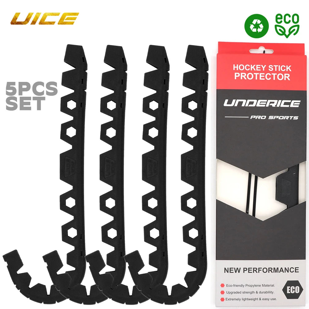 UICE 5pcs Pro Ice Hockey Stick Blade Protector Hockey Accessories ECO Material For Ice Training Practice Hockey Equipment