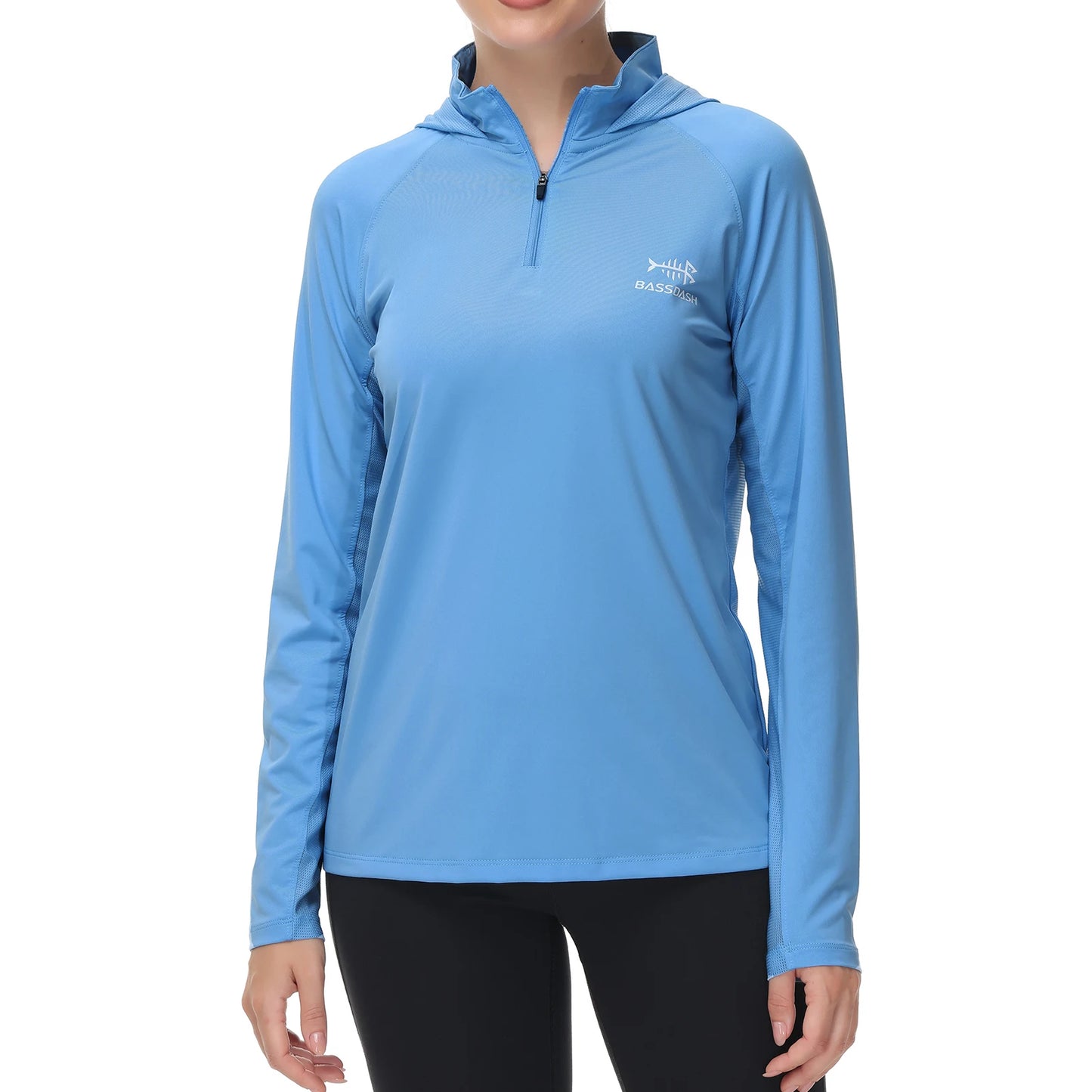 Bassdash Women’s UPF 50+ Performance Hoodie Long Sleeve UV Fishing Hiking Shirt
