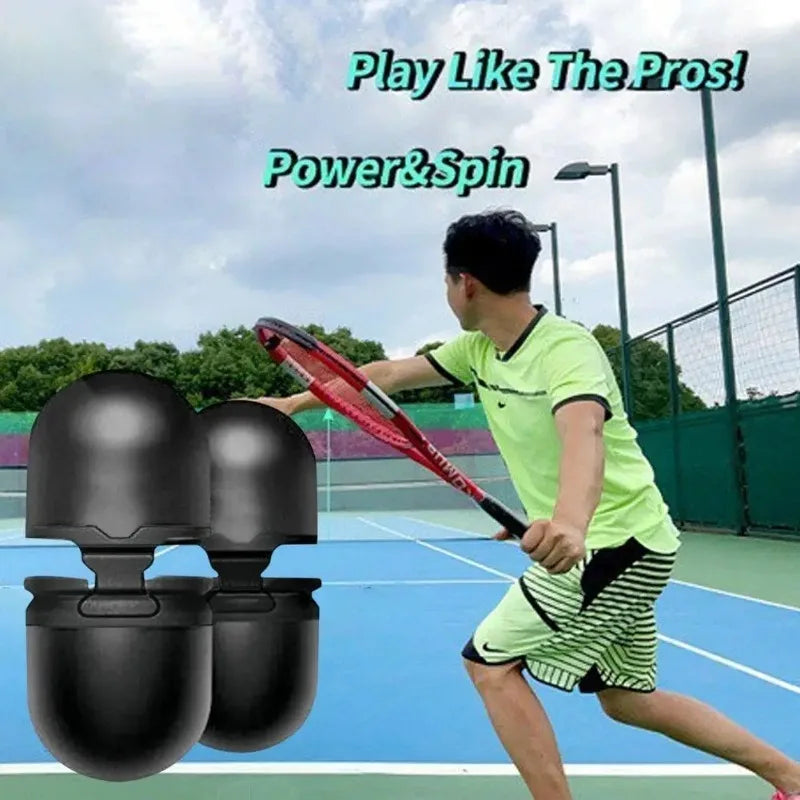2025 Tennis Topspin Training Whistle - Portable Swing Aid for Beginners, Practice Hitting Trainer Master with Feedback Function